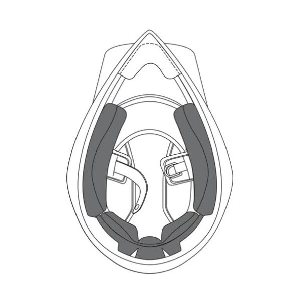 KTM Ax9 cheek pads